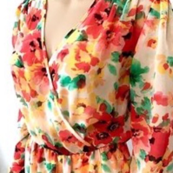 Liberty Love Floral Long Sleeve Mini Dress - Picture 2 of 11